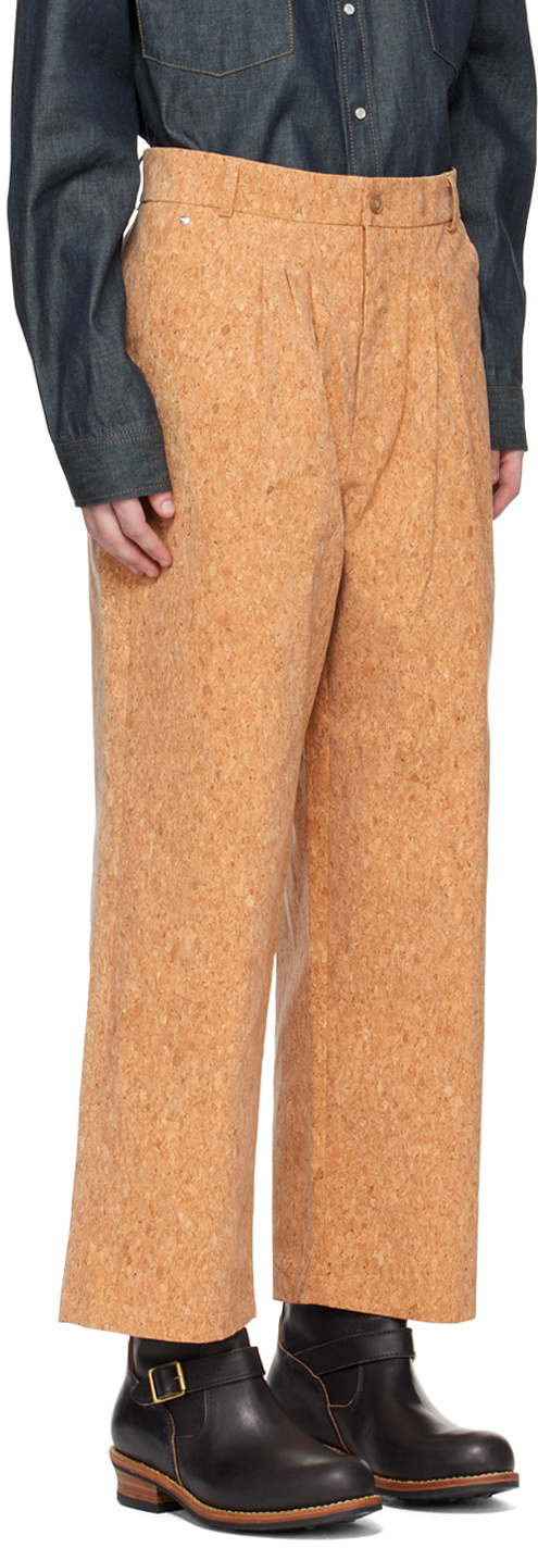 Bless Beige Wide-Leg Trousers