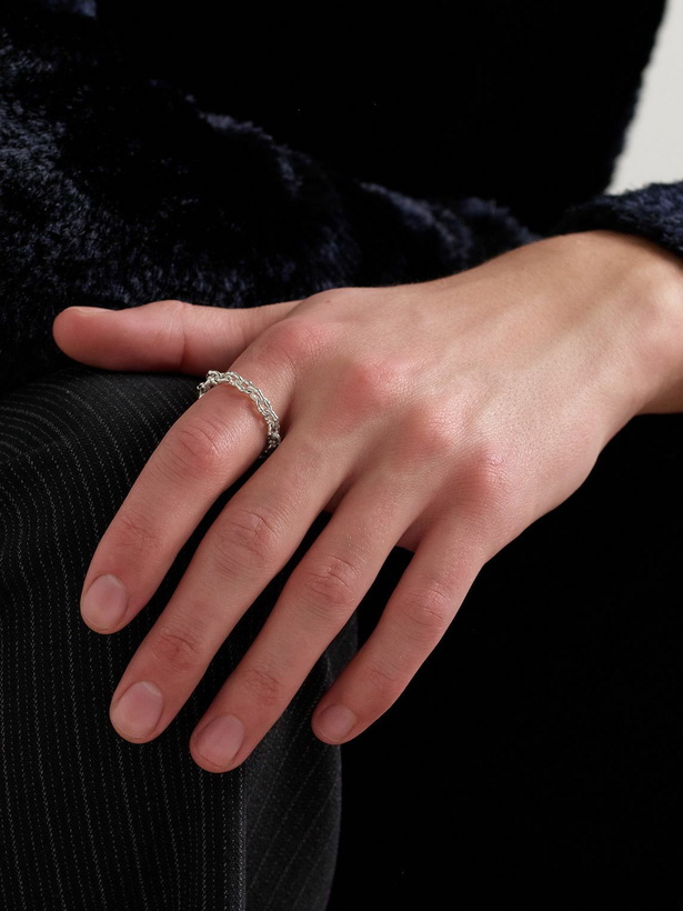 Photo: Greg Yuna - Umlaut Sterling Silver Ring - Silver