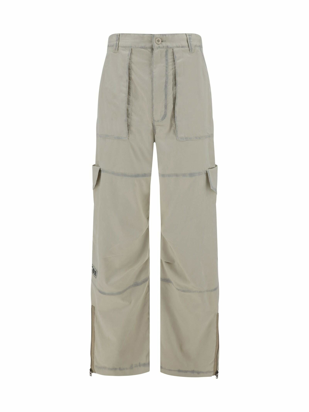Acne Studios - Probero Wide-Leg Organic Cotton-Twill Cargo
