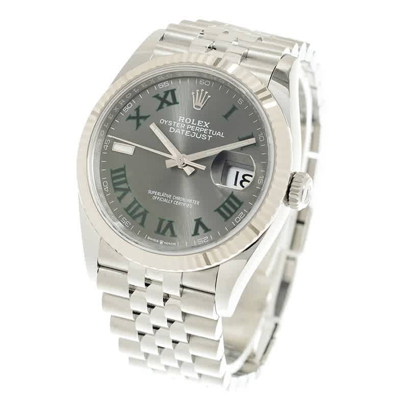 Rolex Datejust 36 Automatic Grey Dial Chronometer Grey Dial Watch 126234GYRJ