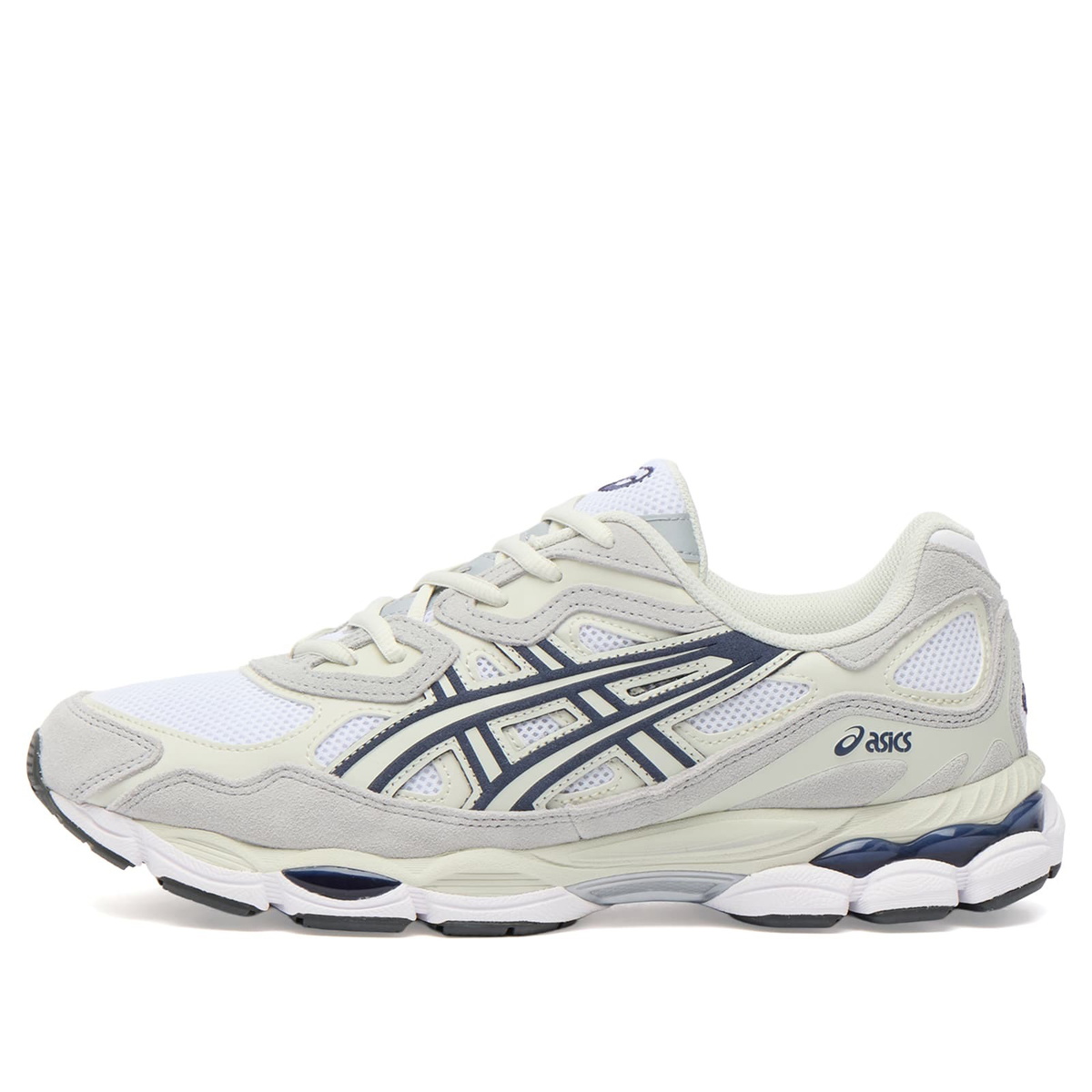 Asics GEL-NYC Sneaker in White/Midnight