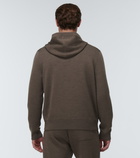 Berluti Zip-up wool blend hoodie