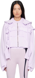 Ottolinger Purple Distressed Sweat Hoodie
