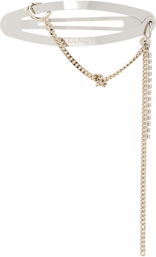 Photo: Justine Clenquet Silver & Gold Amber Barrette