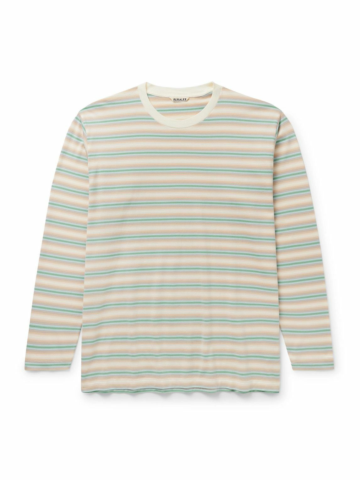 トップス AURALEE STAND-UP TEE shirts Auralee – Stand-Up Tee Black