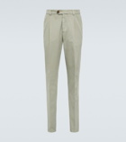 Brunello Cucinelli Slim cotton gabardine pants