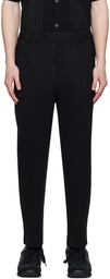 HOMME PLISSÉ ISSEY MIYAKE Black Monthly Color September Trousers