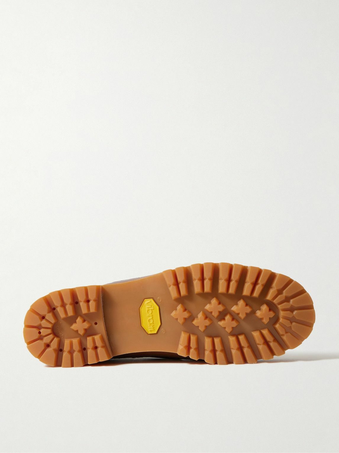 VINNY's - Aztec Leather Boat Shoes - Brown