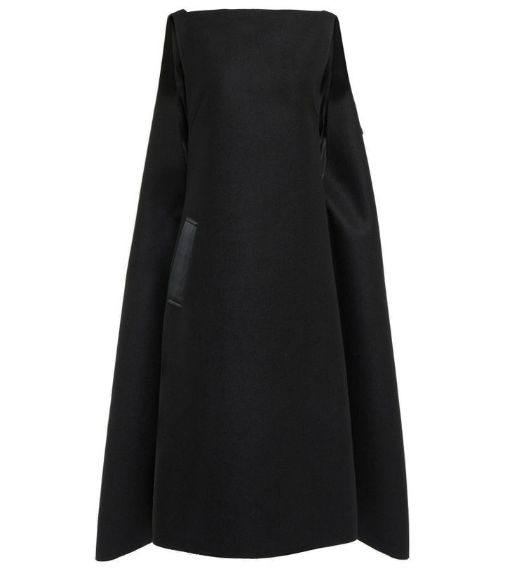 Photo: Maison Margiela - Wool cape dress
