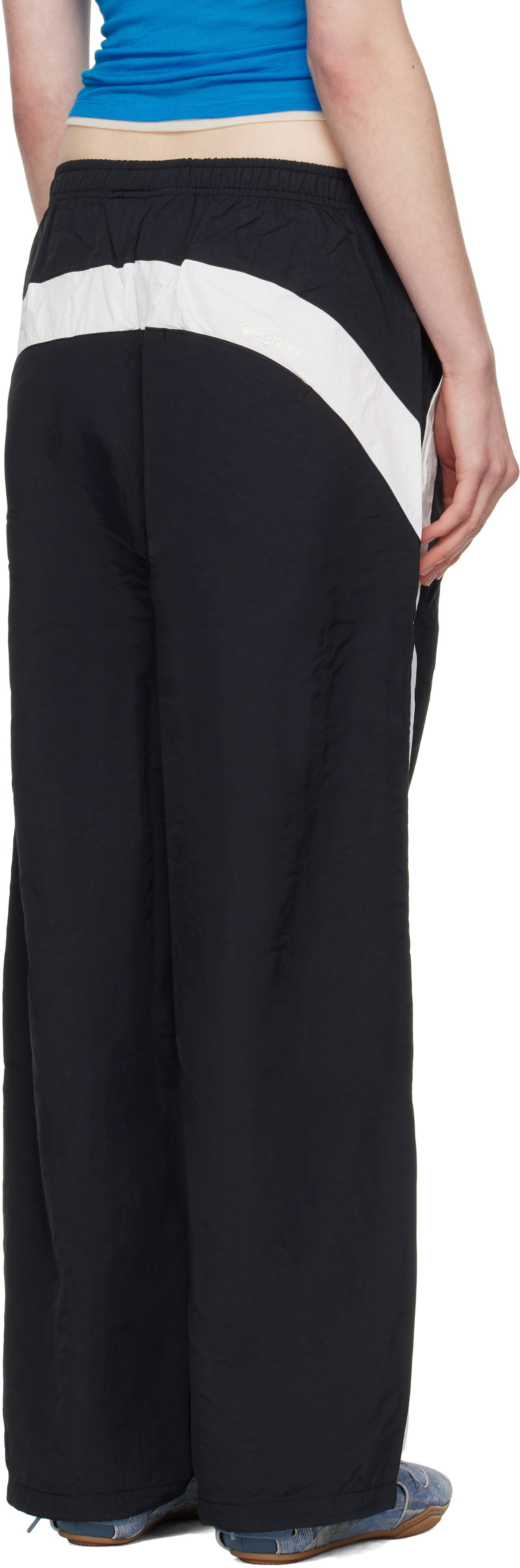 OPEN YY Black & White YY Color Block Lounge Pants