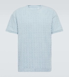 Givenchy 4G cotton-blend terry jacquard T-shirt
