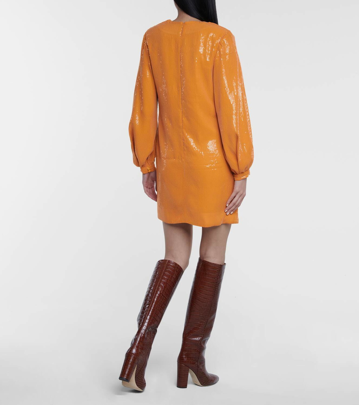 Halpern Sequined minidress