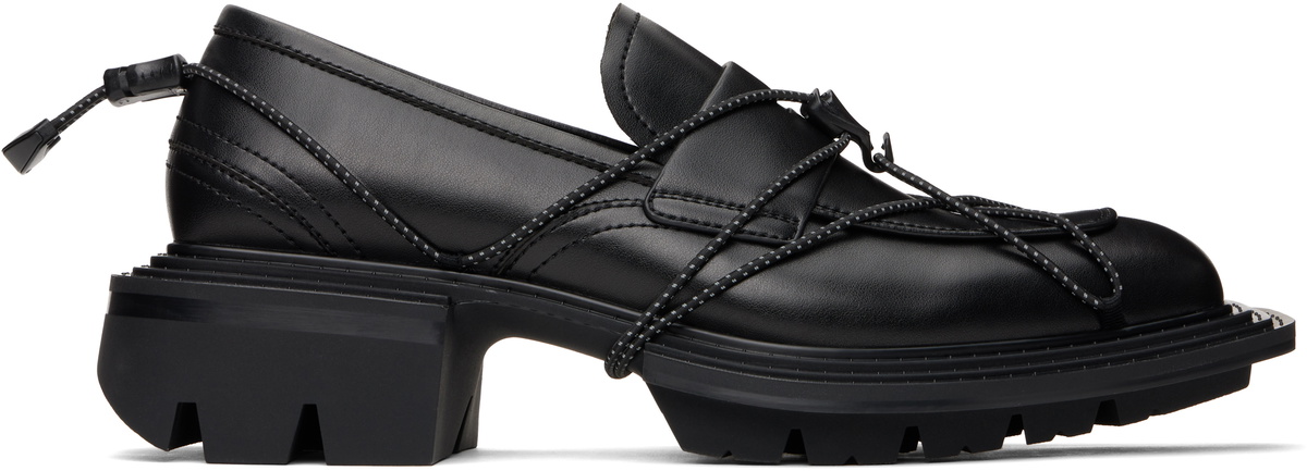 untitlab® Black Reel Loafers