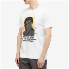 Comme des Garçons SHIRT Men's x Andy Warhol Muhammad Ali T-Shirt in White