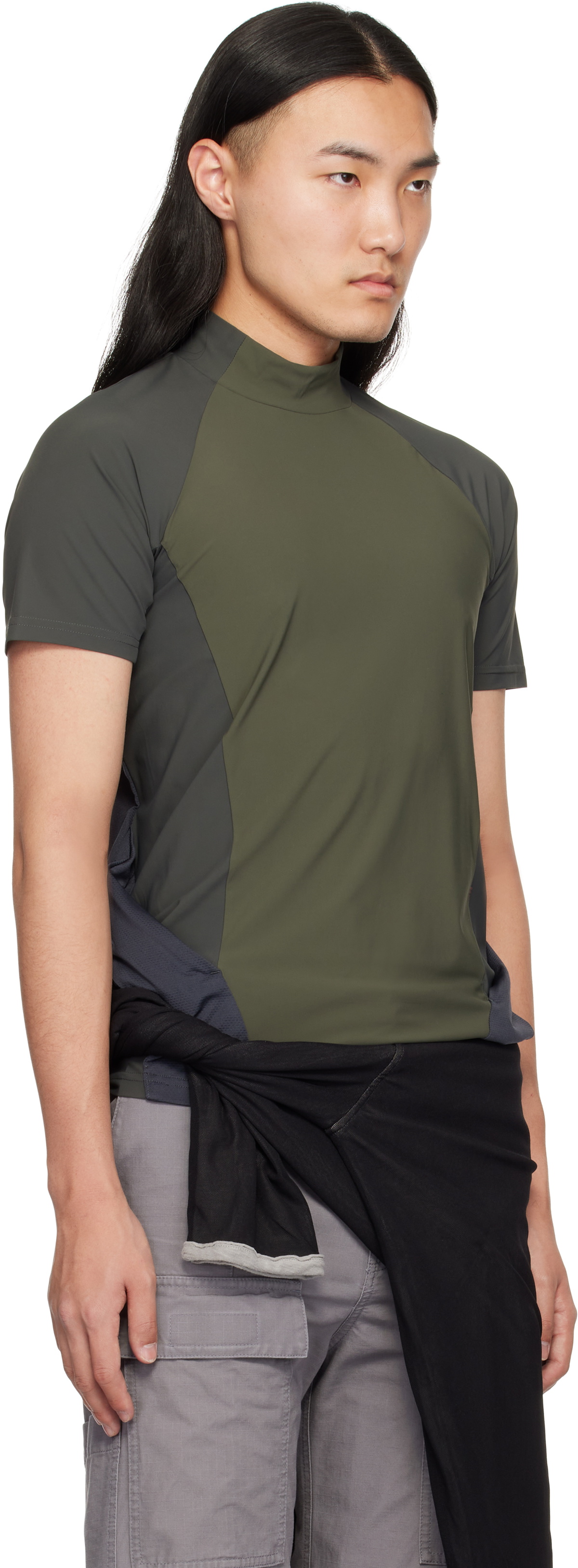 HYEIN SEO Green Pocket T-shirt Hyein Seo