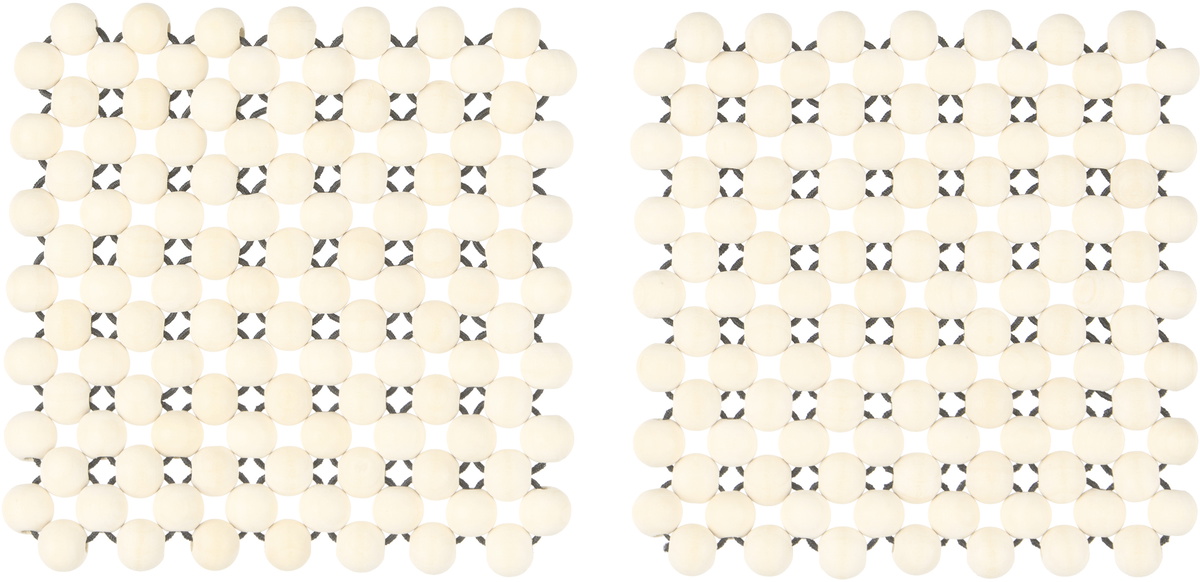Pien Studios Beige Small Natural Coaster Set