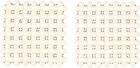 Pien Studios Beige Small Natural Coaster Set