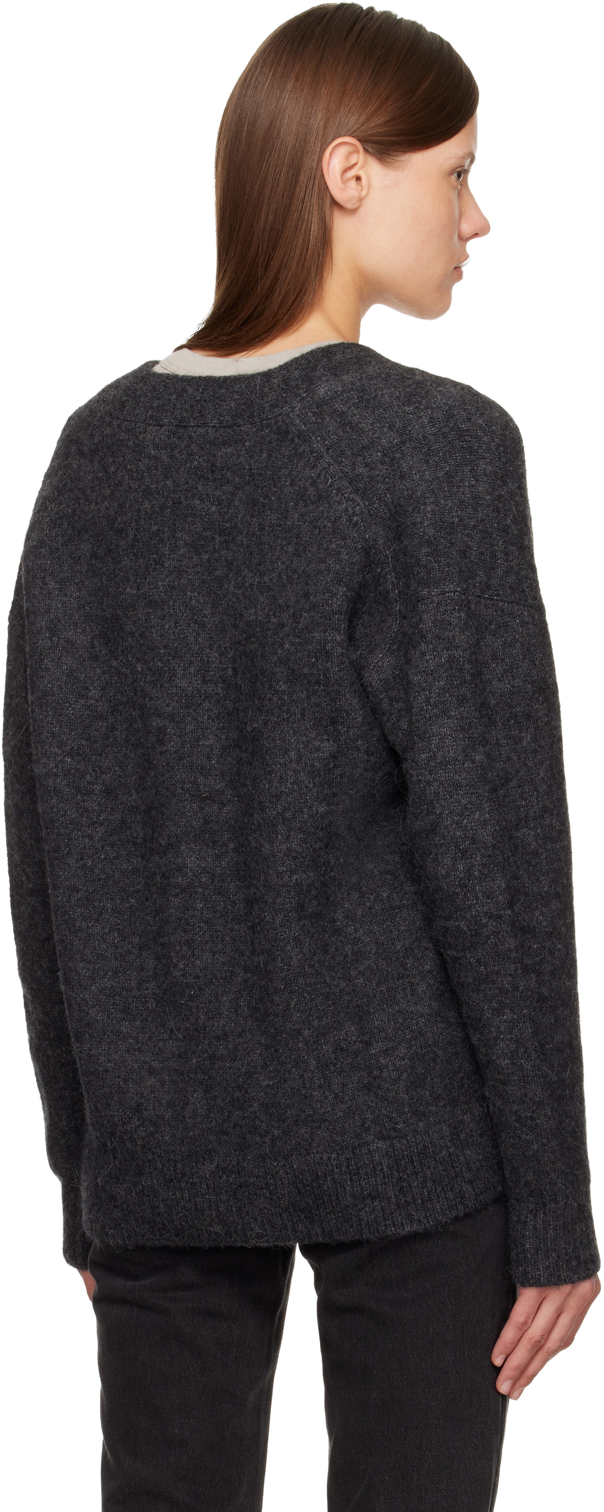 Isabel Marant Etoile Gray Eborah Cardigan