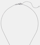 Bucherer Fine Jewellery Classics 18kt white gold pendant necklace with ruby