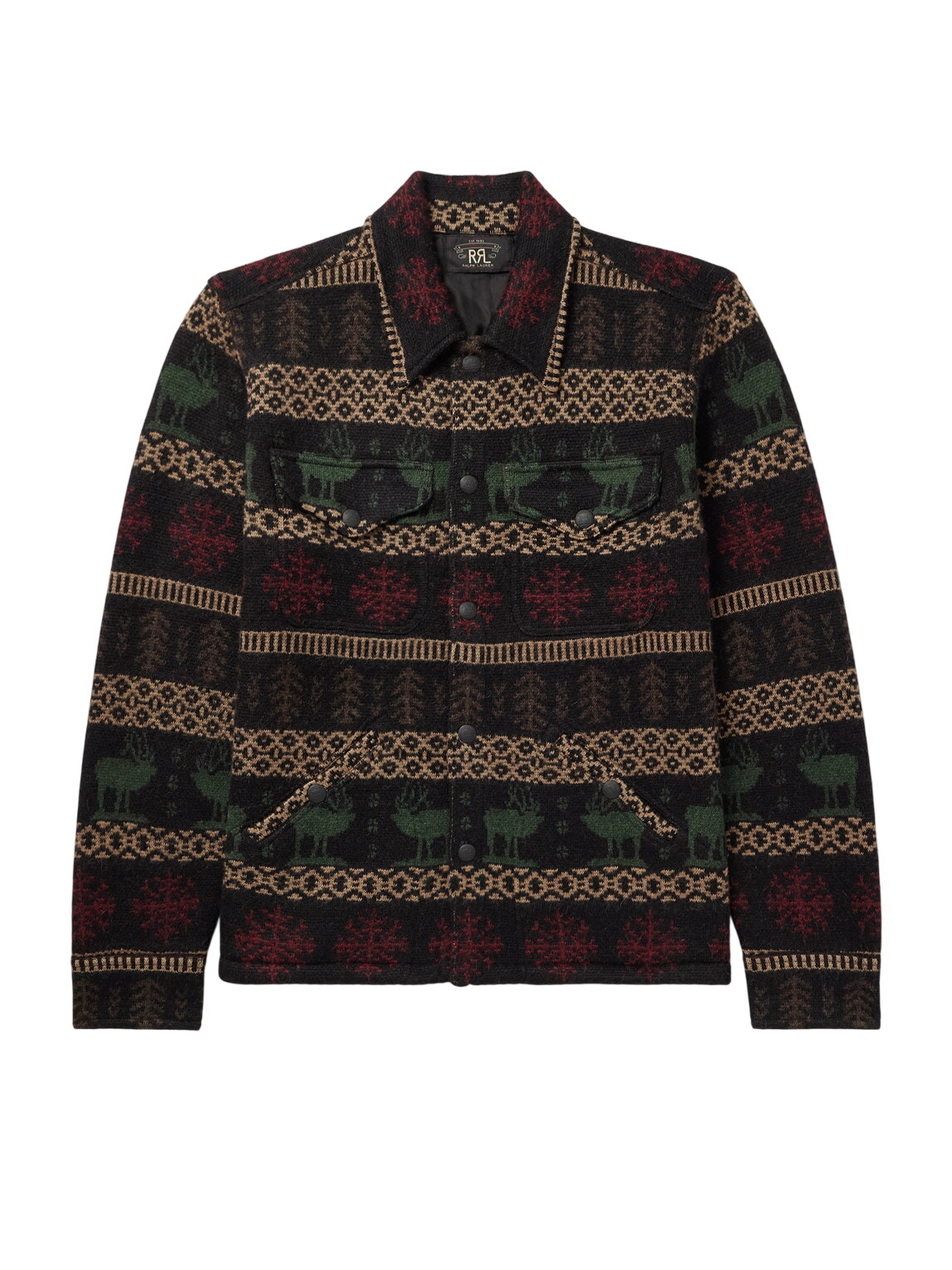 RRL Brown Ashford Shirt Jacket RRL