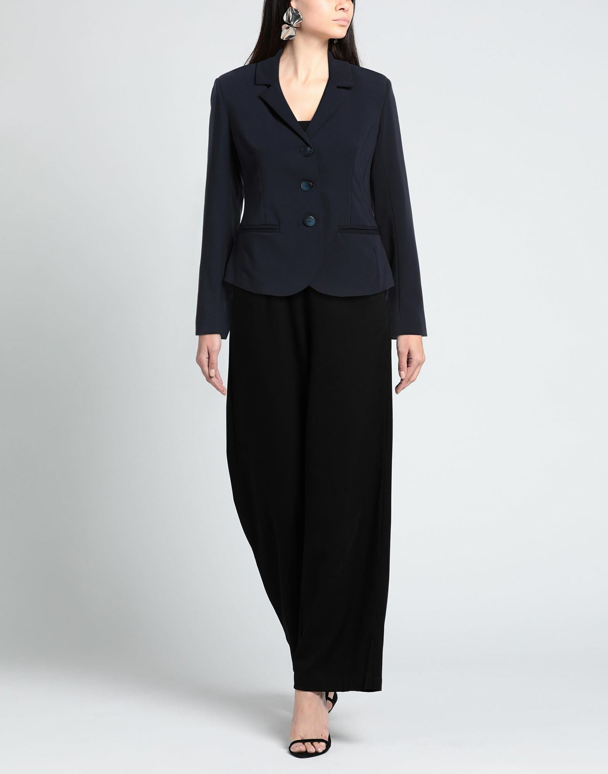 Alessia Santi Womens Blazer Midnight in Blue
