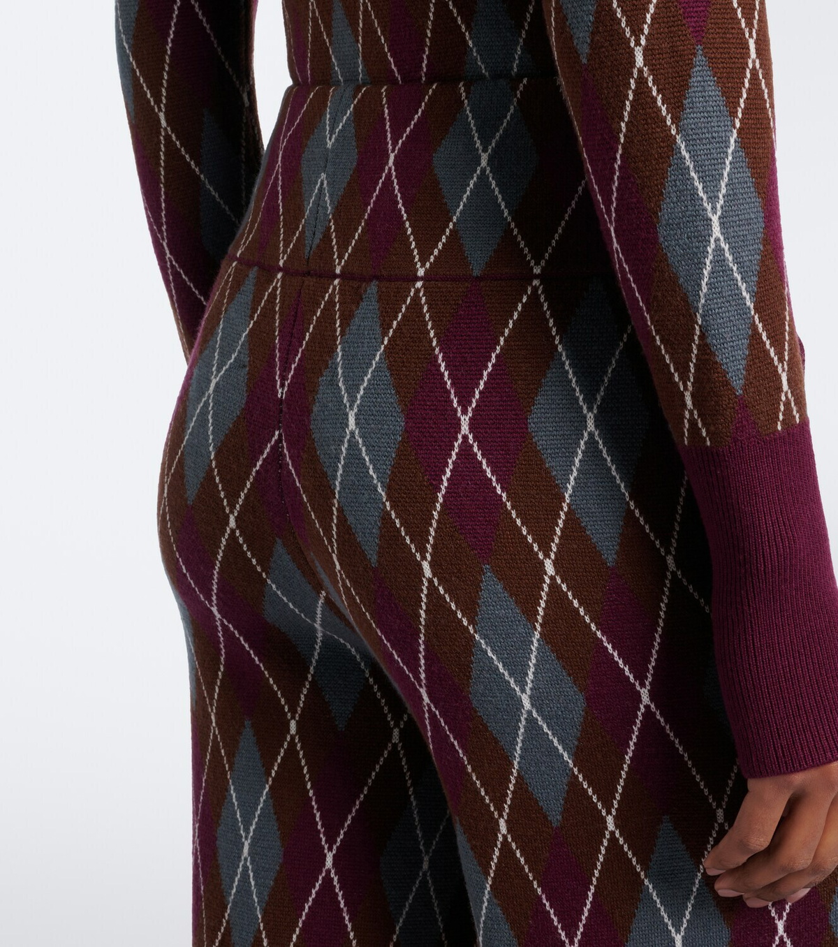Perfect Moment Argyle wool wide-leg pants