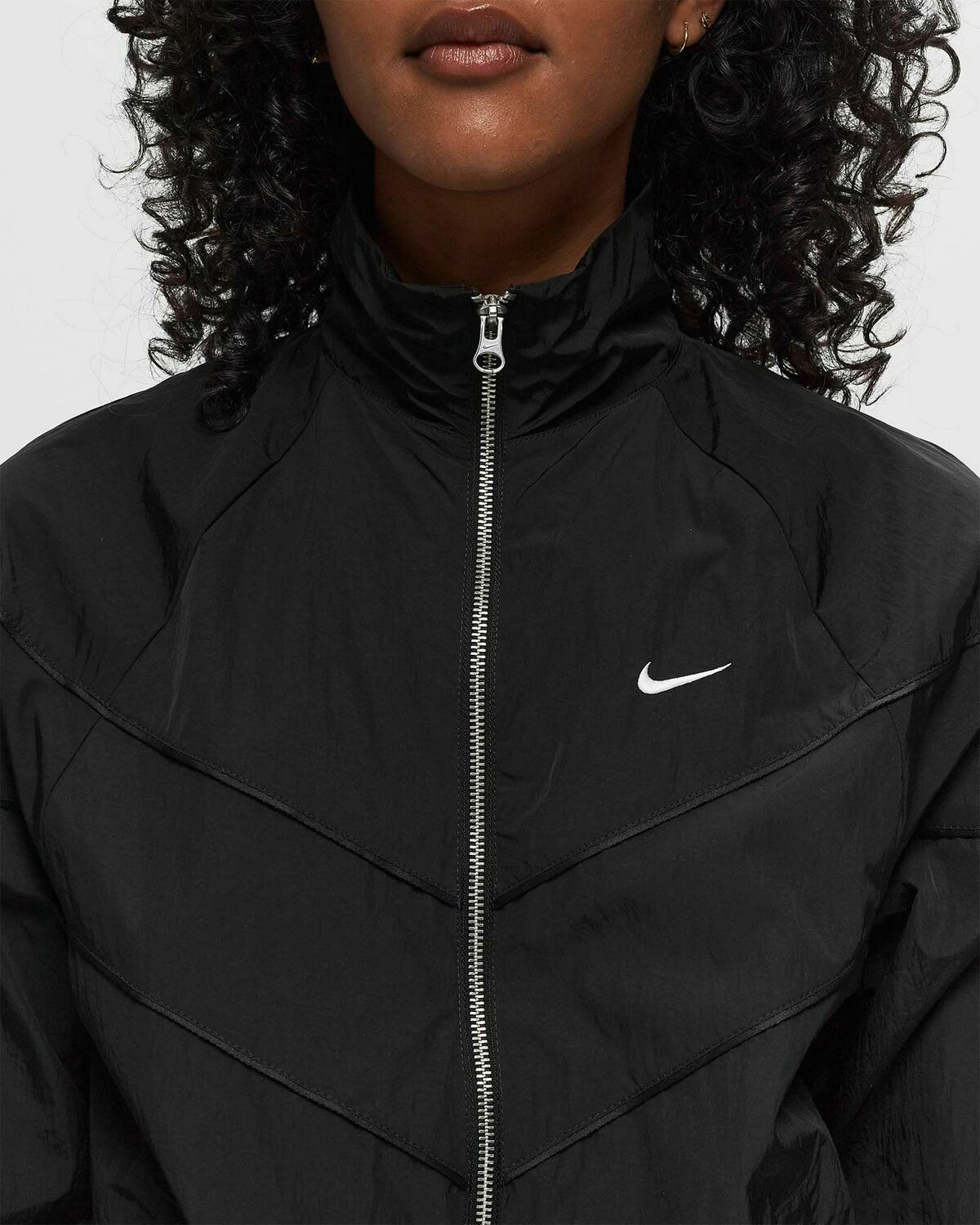 ☆NIKE☆Windrunner Loose UV Woven Full-Zip Jacket☆Black Nike Windrunner Women's Loose UV Woven Full-Zip Jacket. Nike IL