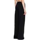 Rick Owens Black Tower Drawstring Bias Trousers
