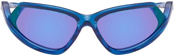 Photo: Balenciaga Blue Side Xpander Sunglasses