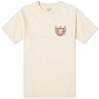 Sporty & Rich Beverly Hills T-Shirt in Cream/Merlot
