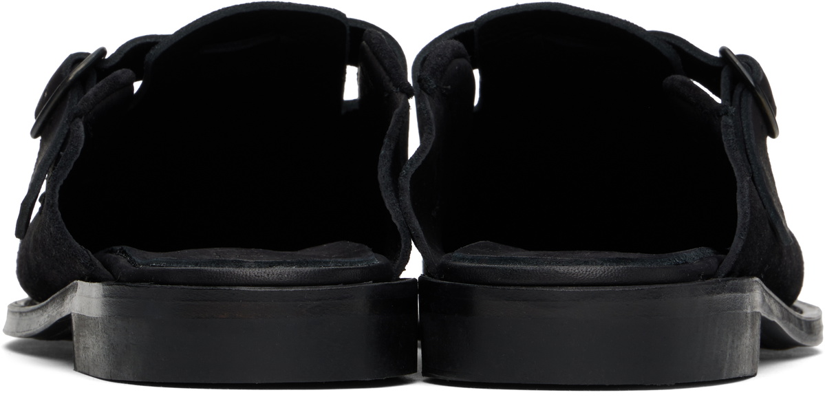 HEREU Black Barraca Mules HEREU
