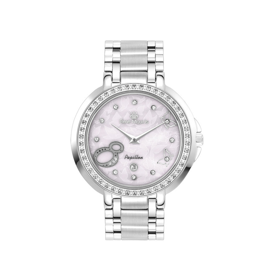 Rene Mouris Papillon Mother of Pearl Dial Ladies Watch 50111RM3