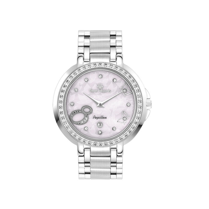 Photo: Rene Mouris Papillon Mother of Pearl Dial Ladies Watch 50111RM3