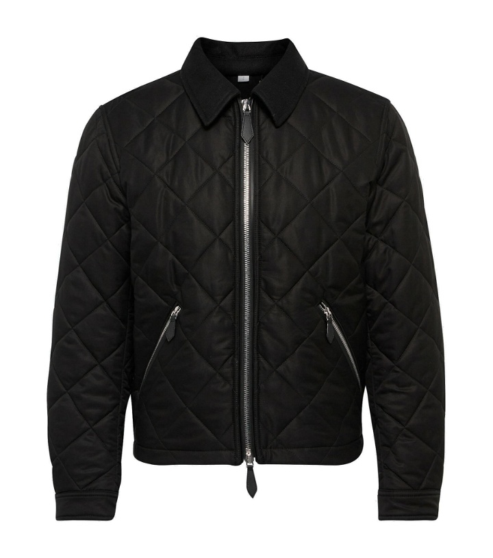Photo: Burberry - Quilted bomber jacket