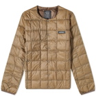 Gramicci x Taion Down Liner Jacket in Beige
