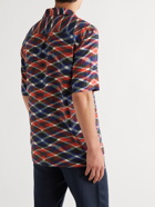 Missoni - Camp-Collar Printed Woven Shirt - Red