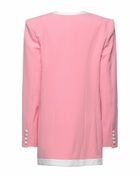 Balmain Womens Blazer in Pink