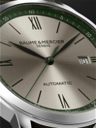 Baume & Mercier - Classima Automatic 42mm Stainless Steel and Canvas Watch, Ref. No.M0A10696