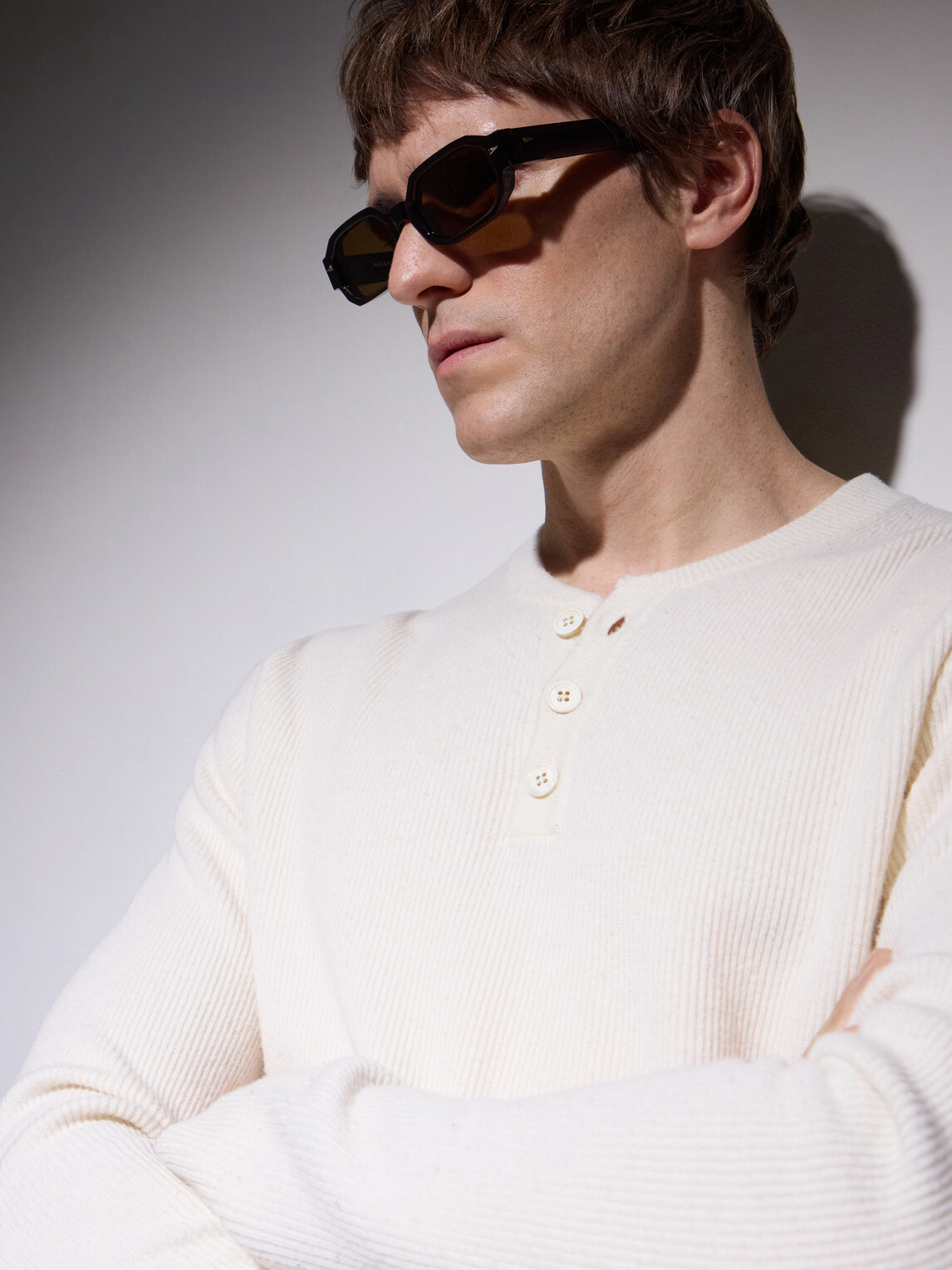 AHLEM - Jules Oval-Frame Tortoiseshell Acetate Sunglasses