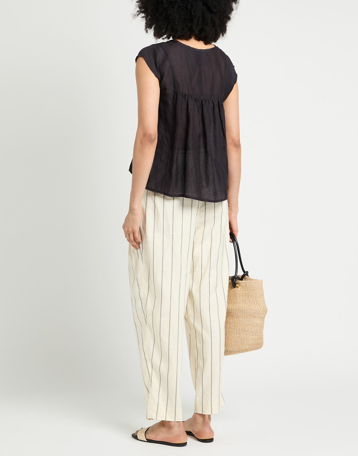 Alessia Santi Womens Top in Black