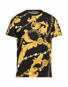 Versace Jeans Couture Mens T-shirt in Black