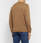 Inis Meáin - Donegal Linen and Silk-Blend Sweater - Brown