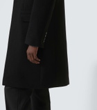 Ami Paris Single-breasted wool coat