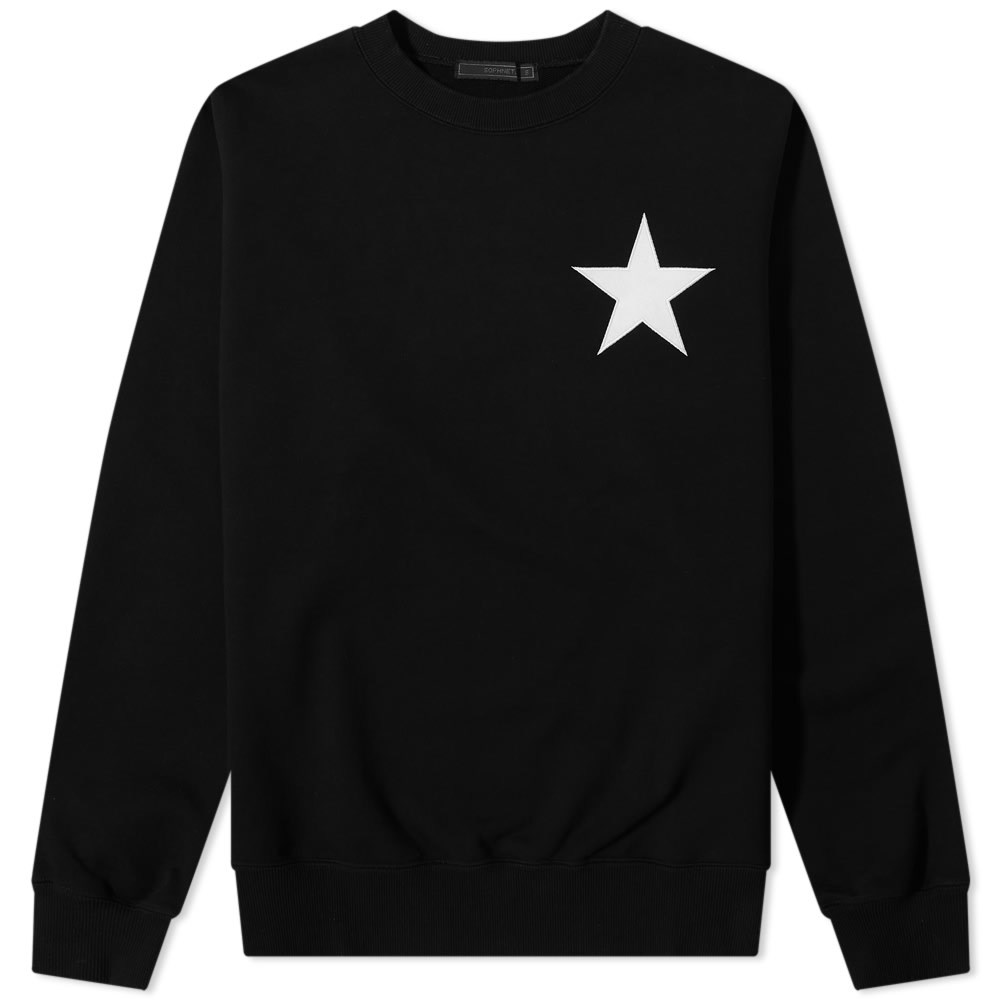 SOPHNET. Star Patch Crew Neck Sweat SOPHNET.