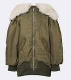 Simone Rocha Oversized bomber jacket