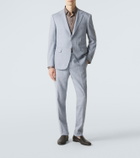 Canali Linen and wool suit