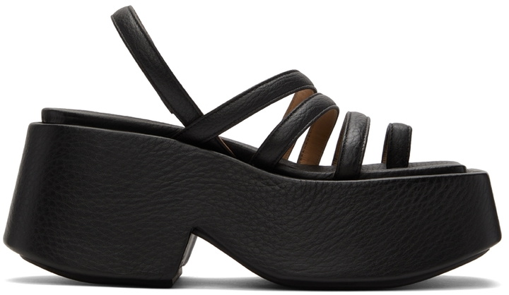 Photo: Marsèll Black Zeppo Sandals