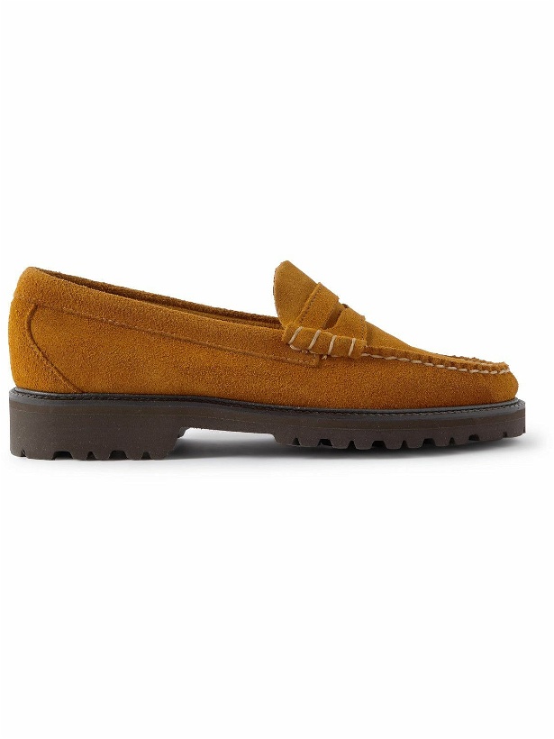 Photo: G.H. Bass & Co. - Weejuns 90 Larson Suede Penny Loafers - Brown