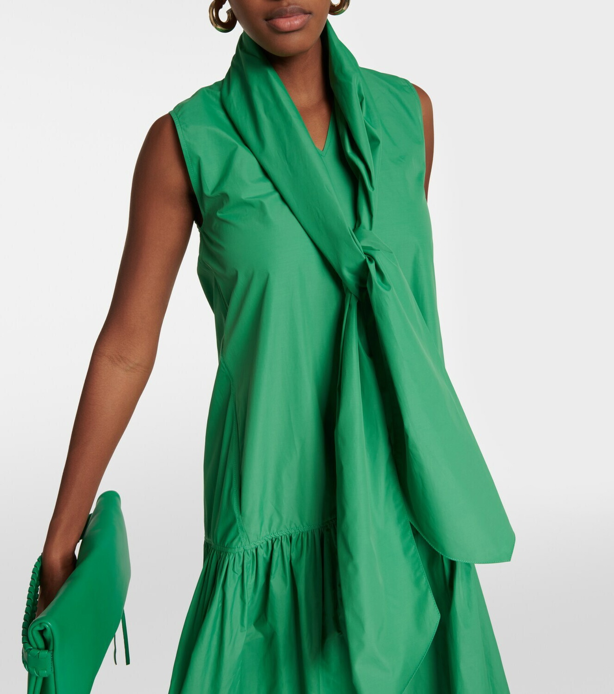 Plan C - Cotton-blend maxi dress