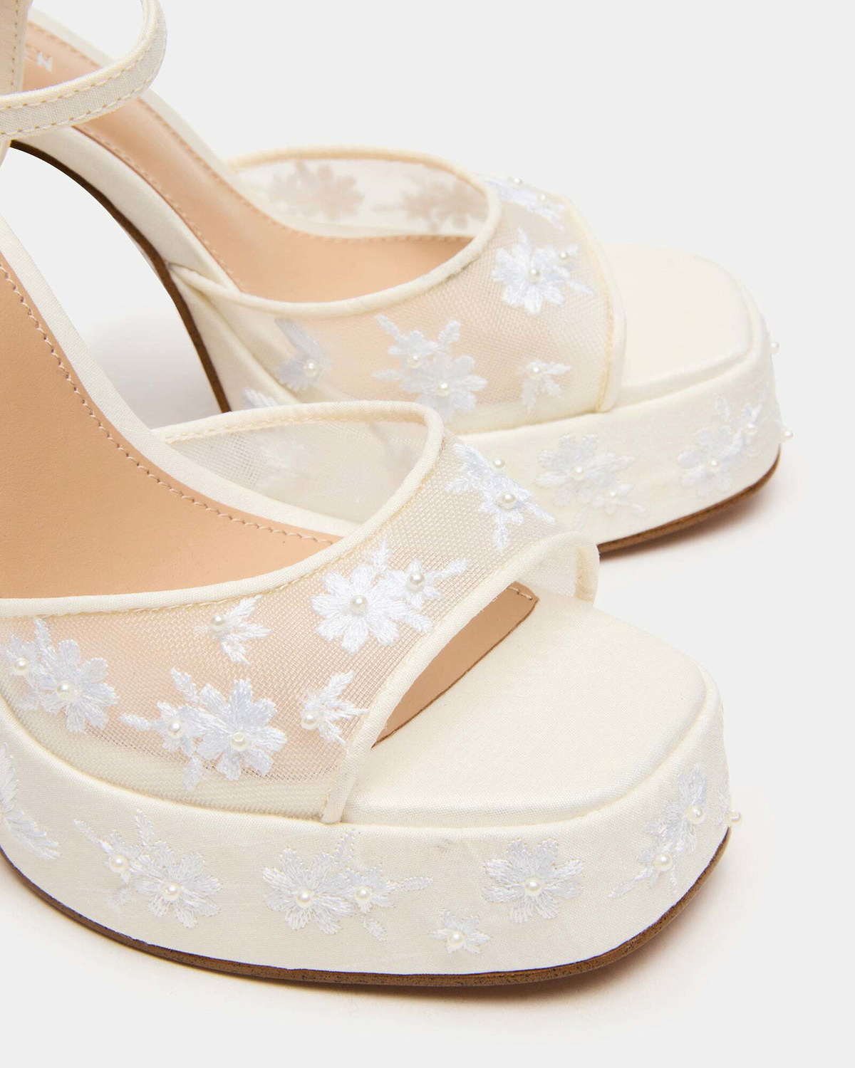 Steve Madden Liandra-E Heels in White